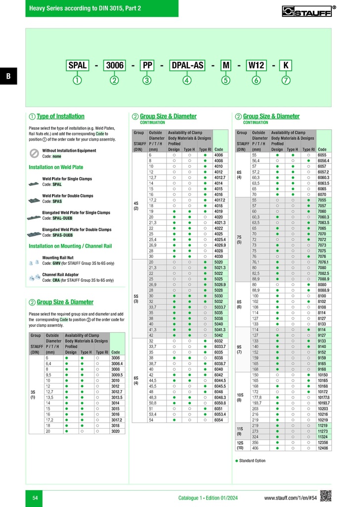 SSMMEC SERIE HEAVY ABRAZADERA 1 1/4"