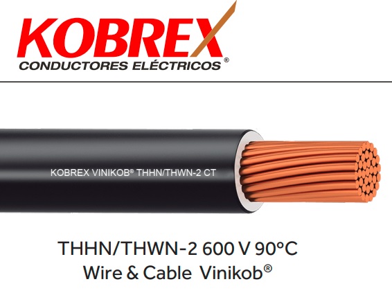 SSMELE CABLE DE COBRE THHN/THWN-2, CAL. 12 AWG, COLOR NEGRO