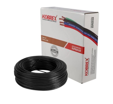 SSMELE CABLE DE COBRE THHN/THWN-2, CAL. 12 AWG, 600V, 90ºC, COLOR NEGRO