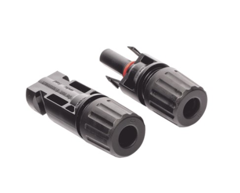 SSMELE Conector MC-4 para Módulos Fotovoltaicos Conector hembra + conector macho)