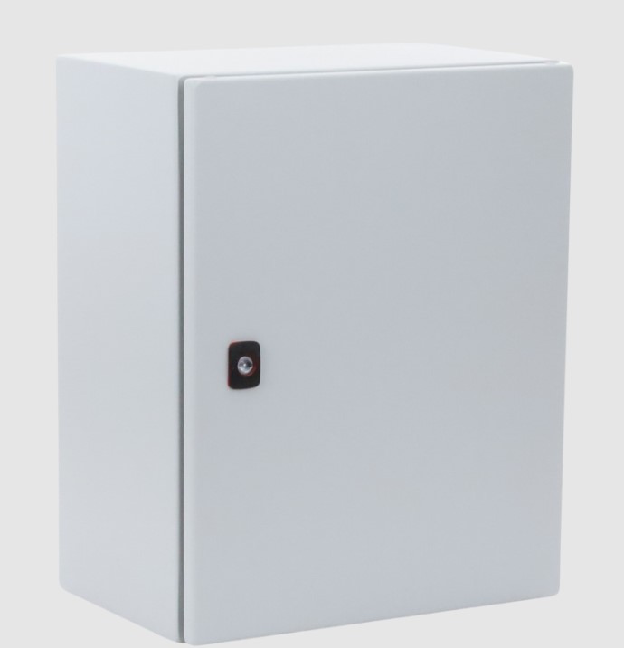 SSMELE Gabinete de Uso Exterior NEMA 4/12; IP66; IK10, 500 x 400 x 260 mm, De Acero, Color Gris Claro.  Marca: HOFFMAN