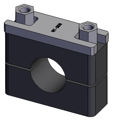 SSMEC Abrazadera Poliamida de Diam. 1" Mca. HYDAC
