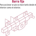 SSMT-CB50D-CERRADURA BARRA DER