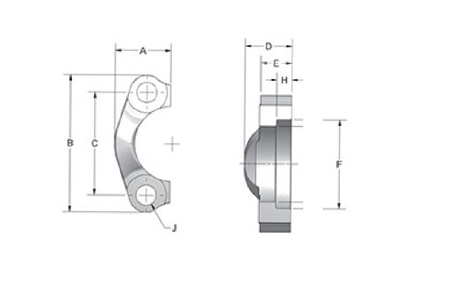 SSMEC JUEGO DE BRIDA BIPARTIDA DE 1" PARA 3000 PSI EN ACERO INOXIDABLE Mod: 16 SF-2.