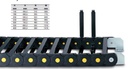 SSMELE Cadena de nylon con marcos cruzados abatibles desde el radio interno y externo).Ancho interno (C): 224   Mod:475MU224150