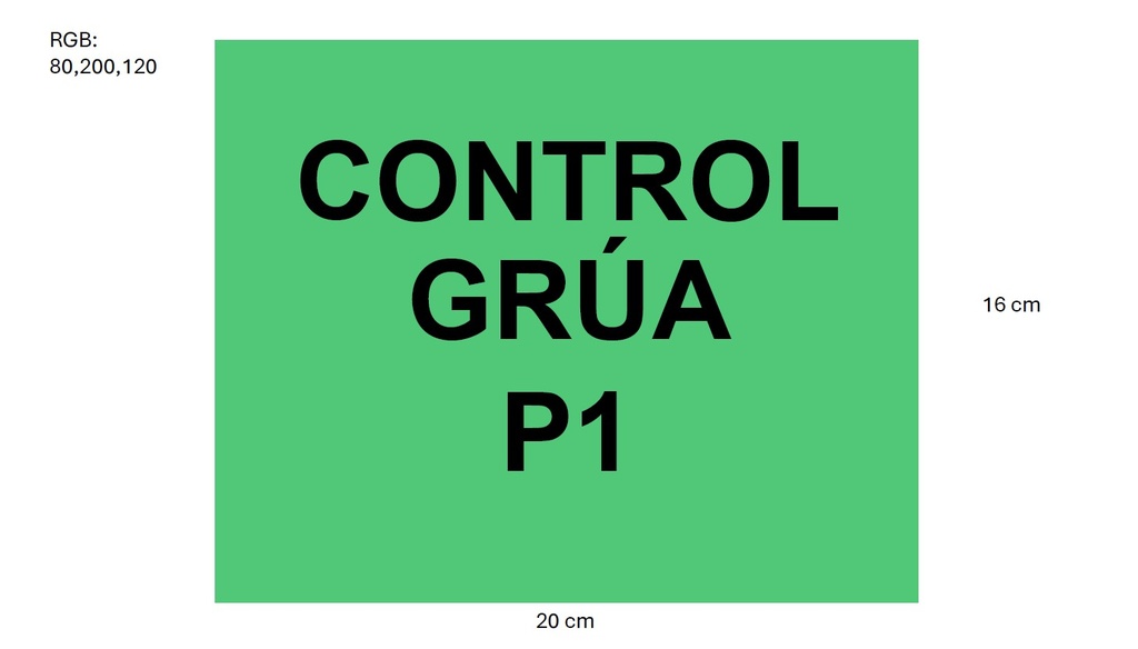SSMART KIT DE 3 CARTELES  PERSONALIZADO GRÚA P1