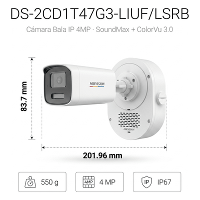 DS-2CD1T47G3-LIUF/LSRB - 4