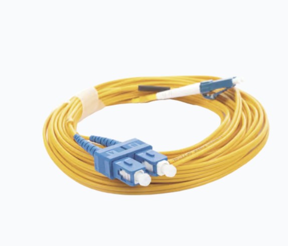 SSMELE Jumper de Fibra Óptica Monomodo 9/125 LC/UPC-SC/UPC, PVC, 2.0 mm ...