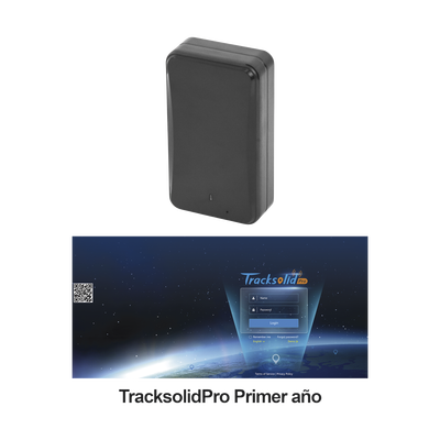 KIT Rastreador vehicular magnético / Especial para contenedores u oculto en vehículo / batería de larga duración / incluye una licencia anual para plataforma TracksolidPro | LL301KIT