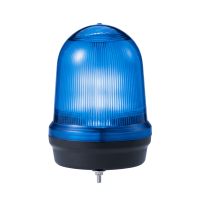 LED con patrones fijo/intermitente, estroboscópico y simulación rotatorio, Color Azul de 110-240 VCA | MFL125-110240-B
