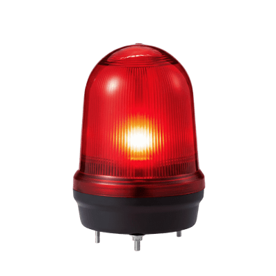 LED con patrones fijo/intermitente, estroboscópico y simulación rotatorio, Color Rojo de 12-24 VCD | MFL125-012024-R