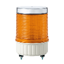 Luz LED destellante IP65, recargable solar en color Ámbar | S125SOL-A