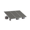 Montaje para 3 Panel Solar, Riel "8" de 4050mm para Módulos con Espesor de 35mm, Velocidad de Viento Máx. 136km/h (20° a 45°) | VEKTOR8R3M