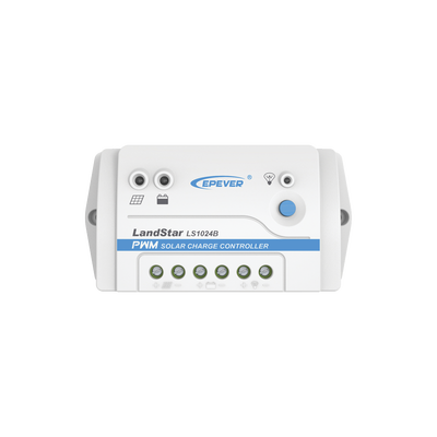 Controlador Solar de Carga y Descarga PWM, 12/24 V 10 A, Parámetros Configurables | LS-1024-B