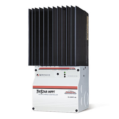 Controlador de Carga MPPT de 60A 12/24/36/48 V, Máximo Voltaje de Circuito Abierto Voc 150Vcc | TS-MPPT-60