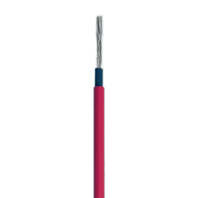Cable Fotovoltaico Rojo/ Cobre Estañado / 4 mm² (12 AWG) / 2000V / Rollo de 500 m / / UL 4703 y TUV | CBLUT12R/500