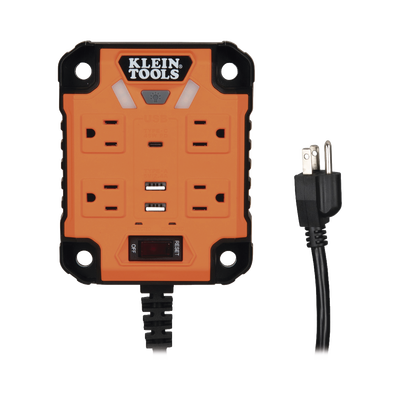Multicontacto Powerbox 1, con 4 Salidas 120 Vca, 2 USB-A / 1 USB-C, Luces LED Integradas y Soporte Magnético | 29601