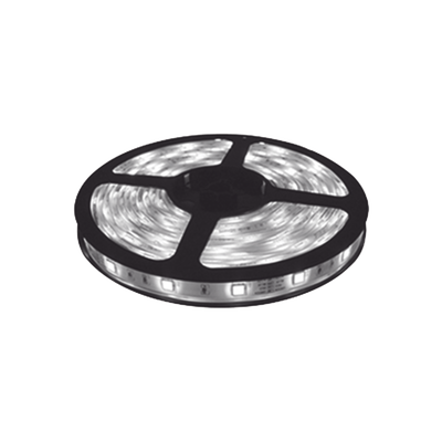 Tira Led de 5 m / Color Blanco / Uso Exterior / Potencia 22 W / 900 lm/ 12 V CD / IP 65. | JLTL-5050-IP65-B