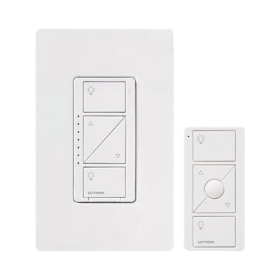 (Caseta Wireless) Kit, Atenuador, control remoto PICO y tapa. | PPKG1WWH