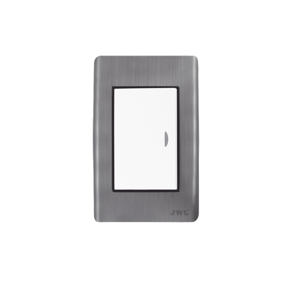 Apagador Escalera Sencillo de 10 A/ 127 V CA ~ 60 Hz / Placa de Acero. | JTL-E7502