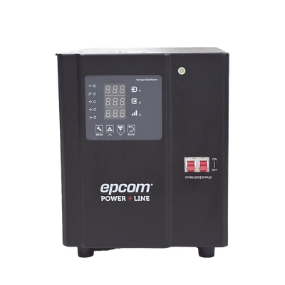 Regulador de Voltaje Industrial Monofásico Ferroresonante 3 kVA/3 kW 120 V / Entrada 96-144 Vca / Salida 117.6- 122.4 Vca | EPL3K1FVR