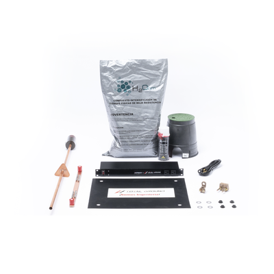 Kit de Tierra Física Recomendada para Cuartos de Telecomunicaciones de Bajo Consumo | KIT-VARI-SITE