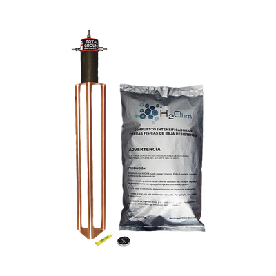 Electrodo para corriente máxima de 45 Amp. con Filtro y Compuesto H2Ohm. | TG-45AB