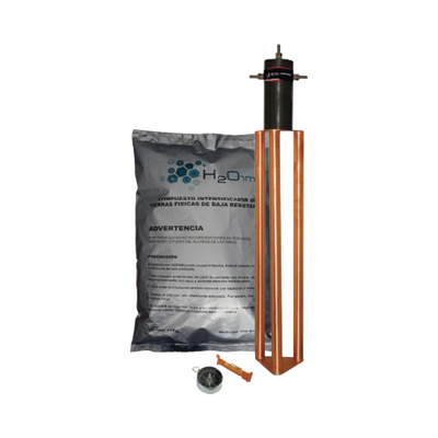 Electrodo para corriente máxima de 25 Amp. con Filtro y Compuesto H2Ohm. | TG25AB