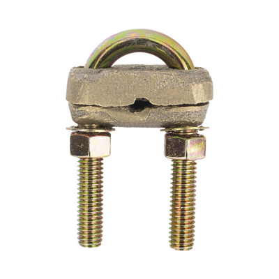 Conector Varilla-Cable Tipo Perro / Bronce 100% / Varilla 5/8 in / Cable 4-2/0 AWG / Sin Soldadura | LP-CV-20
