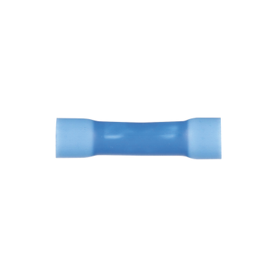 Conector de Empalme a Tope, Para Cables de 16 a 14 AWG, De Vinilo Aislado, Color Azul, Paquete de 50 Piezas | ESV14BX-L