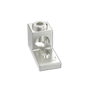 Terminal tipo Lengüeta Recta de Aluminio con Agujero 1/4", y Barril para Cable #14 - 2/0 AWG | LAMA2/0-14-L