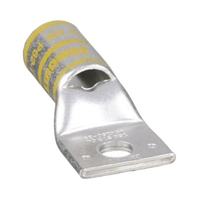 Zapata de compresión LCA250-38-X para cal. 250Kcm, Barreno para tornillo prisionero de 3/8, 1 Pz | LCA250-38-X