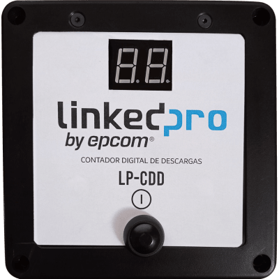 Contador Digital Descargas Atmosféricas / Pantalla Digital / IP65 Exterior / Batería 3V / Rango -20°C a 60°C / 120x120x60 mm (4.7x4.7x2.4 in) | LP-CDD