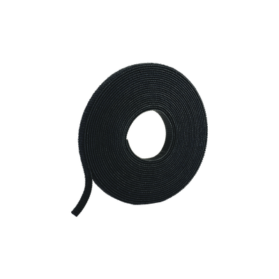Rollo de Cinta de Contacto, de 75 Pies (22.9m) de Largo, 19.1 mm de Ancho, Color Negro | HLS-75R0