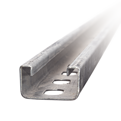 Unicanal Perforado 4 X 2 cm X 3 m / Calibre 16 / Galv. Electrolítico | ANC-UOE-4X2