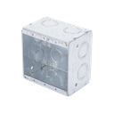 Caja Multigang de 2 Gangs/ Profundidad de 2-1/2 Pulgadas (6.35 cm)/ 12 Entradas de 1/2 - 3/4 Pulgadas (1.27 - 1.91 cm) | HUB-691