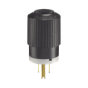 Clavija Negra 15 A 125 V CA 2 Polos 3 Hilos (NEMA 5-15P). | HUB-BRY-5266-NP