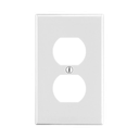 Tapa para Contacto Dúplex Color Blanco. | HUB-P8W