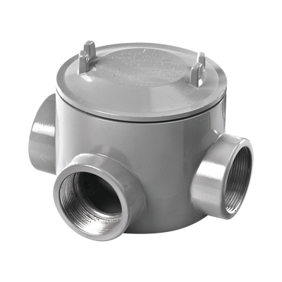 Caja con Tapa Tipo GRT de 3/4" (19 mm) / Caja a Prueba de Explosión / Para Áreas Peligrosas con Tapa / Libre de Cobre. | GRT-0442