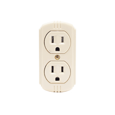 Contacto Dúplex 127 Vca, 15 A Max. Para Sobreponer (Sin perforar la superficie). | SYS-136404