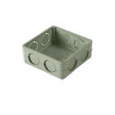 Caja Cuadrada de 1/2"  para Instalaciones de PVC Conduit Pesado. | ATUP-12-CA