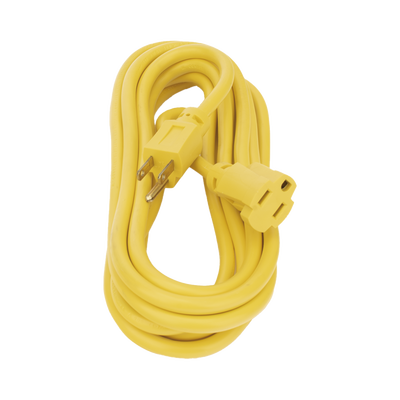 Extensión Eléctrica de Uso Rudo Aterrizada 5 metros /127 V CA 10 A Máximo / Color Amarillo. | SYS-136171
