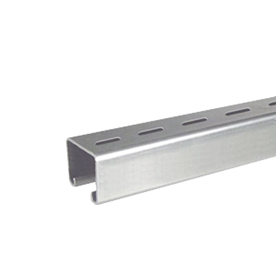 Unicanal Perforado 4 x 4 cm x 3 m / Calibre 16 / Galvanizado Electrolítico. | ANC-UOE4X4