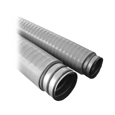 Tubo Flexible tipo Liquidtight de 1/2" (13 mm). Acero + PVC. Rollo de 50 Metros. | ANC-COT-12