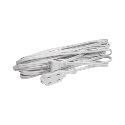 Extensión Eléctrica Doméstica de 5 metros / 127 V CA  8 A Máximo / Color Blanco. | SYS-136143