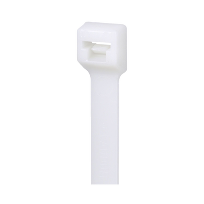 Cincho de Bloqueo de Nylon 6.6, Color Natural, 142 mm largo x 2.5mm ancho, sección transversal en miniatura, 1000 piezas | PLT1.5M-M