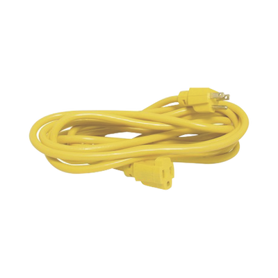 Extensión Eléctrica de Uso Rudo Aterrizada 30 metros / Color Amarillo. | SYS-136175