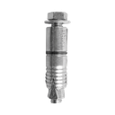 Taquete Expansor Tipo Z de 3/16" x 1 1/2" (INCLUYE TORNILLO). | ANC-Z36T