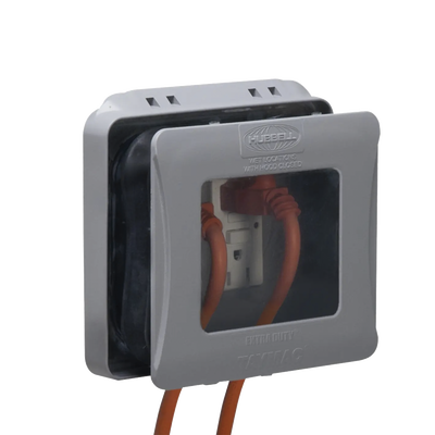 Cubierta Impermeable/ 2 Unidades/ Vertical/ Servicio Pesado/ Expandible/ Color Gris. | HUB-ML-2500G