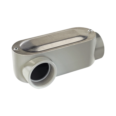 Caja oval roscada tipo LR de 1 1/2" (38.1 mm) Incluye tapa y tornillos. | OLR-0080C